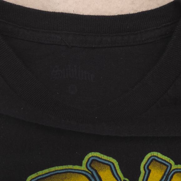 Sublime Band Short Sleeve Crew Neck Graphic T Shirt Mens Size Medium M Black - Picture 3 of 9